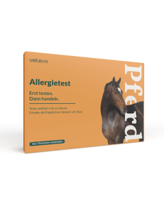 Allergietest für Pferde von vetevo